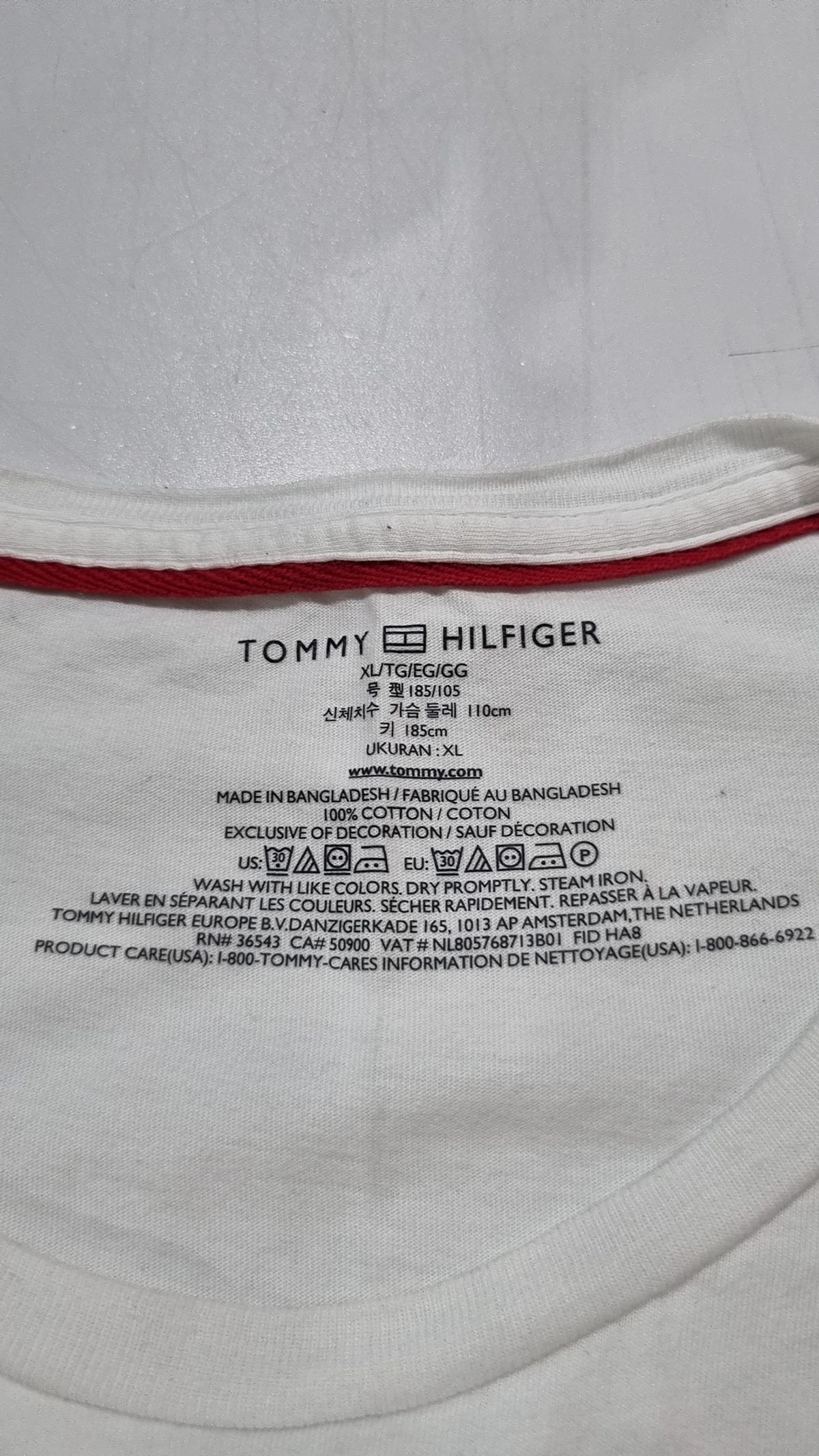 타미힐피거(TOMMY HILFIGER) 반소매 티셔츠 XL