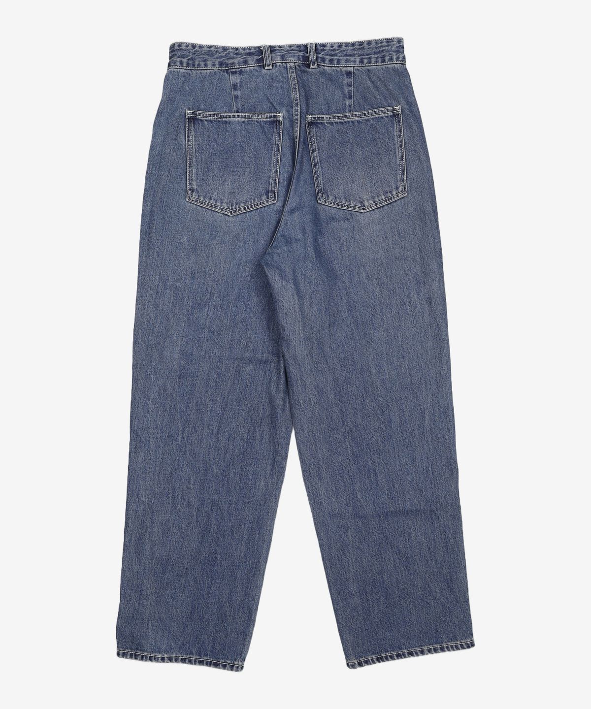 네이더스(NEITHERS) FRONTMAN DENIM PANTS (WASHED BLUE) 4