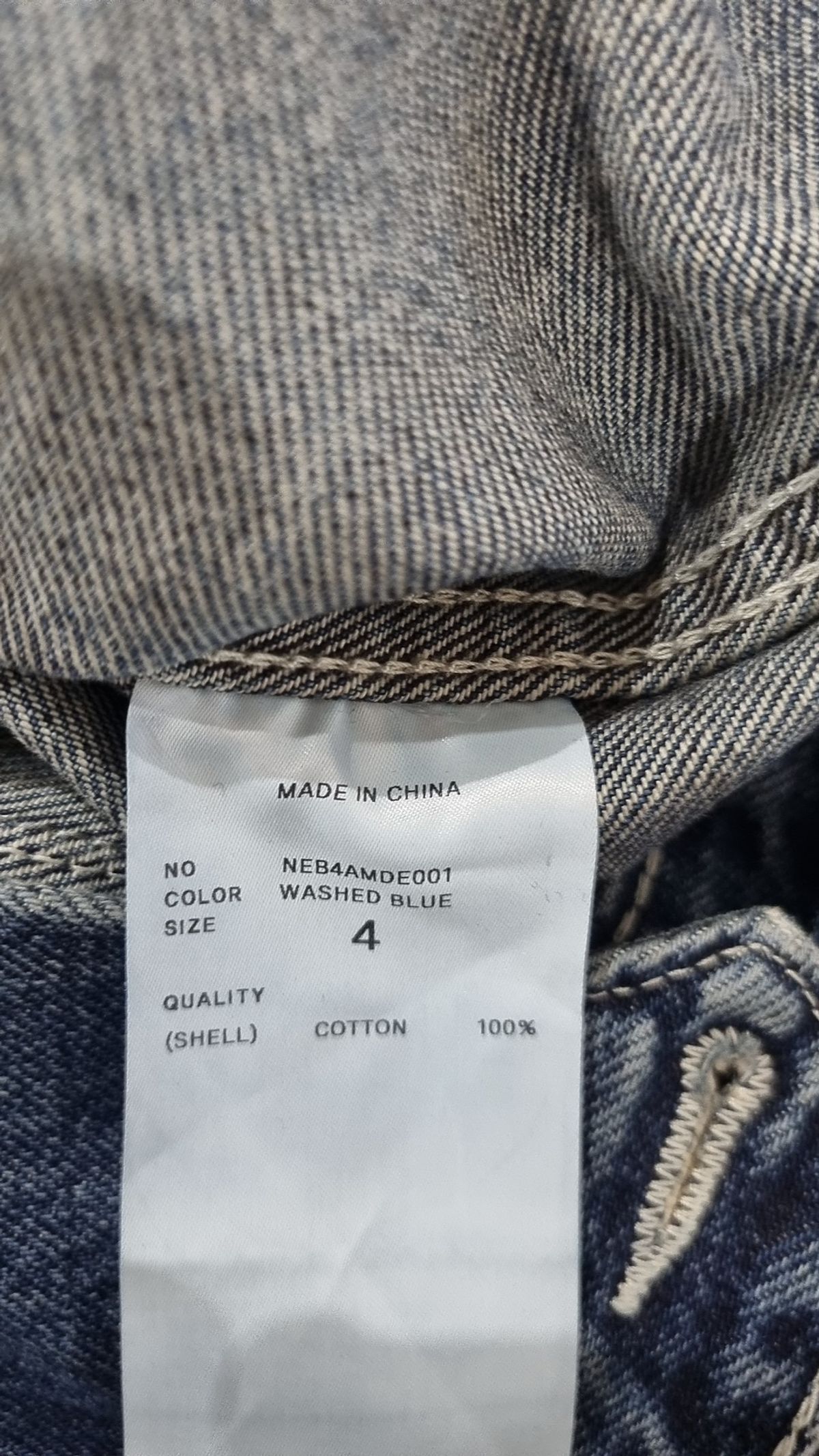 네이더스(NEITHERS) FRONTMAN DENIM PANTS (WASHED BLUE) 4