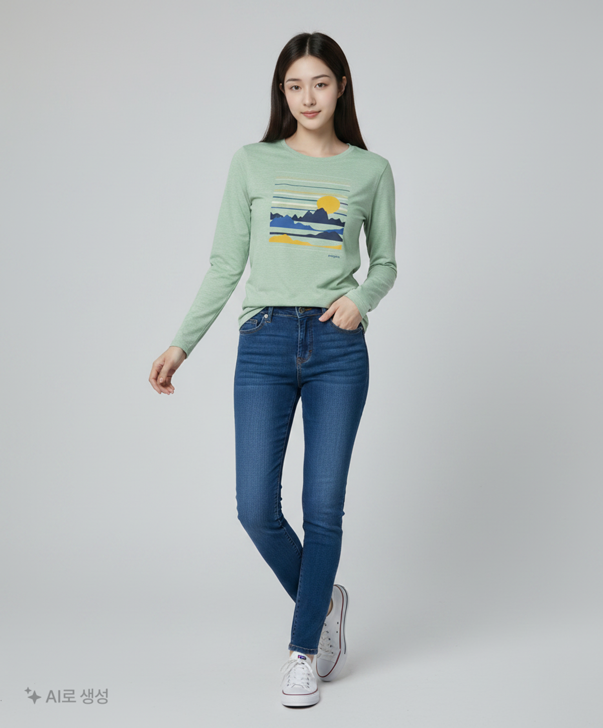 파타고니아(PATAGONIA) 긴소매 티셔츠 L