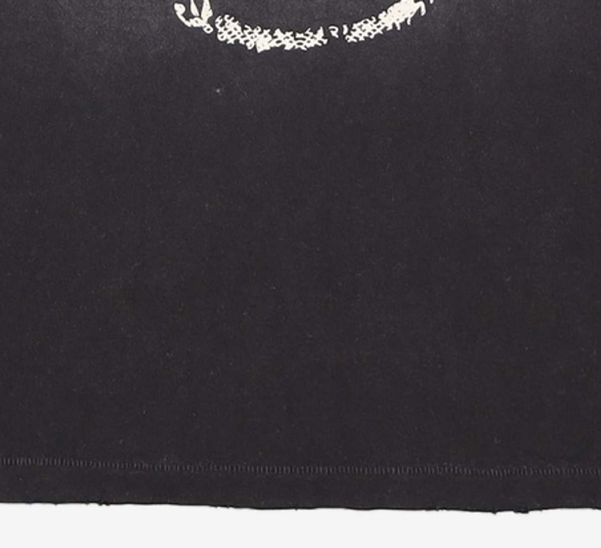 이티씨이(ETCE) WASHED BONE SNAKE TEE (BLACK) M