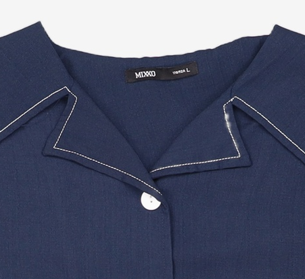 미쏘(MIXXO) 세일러카라 블라우스 MIWBWB517B L
