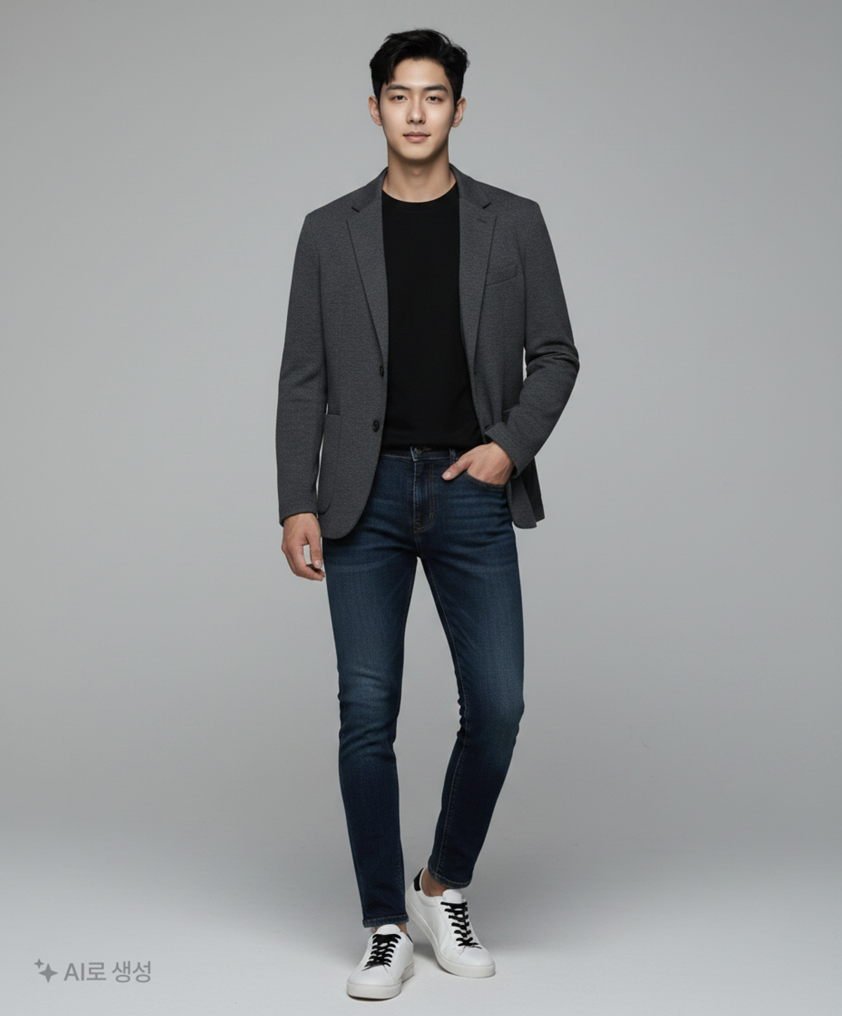 무신사 스탠다드(MUSINSA STANDARD) 긴소매 티셔츠 L
