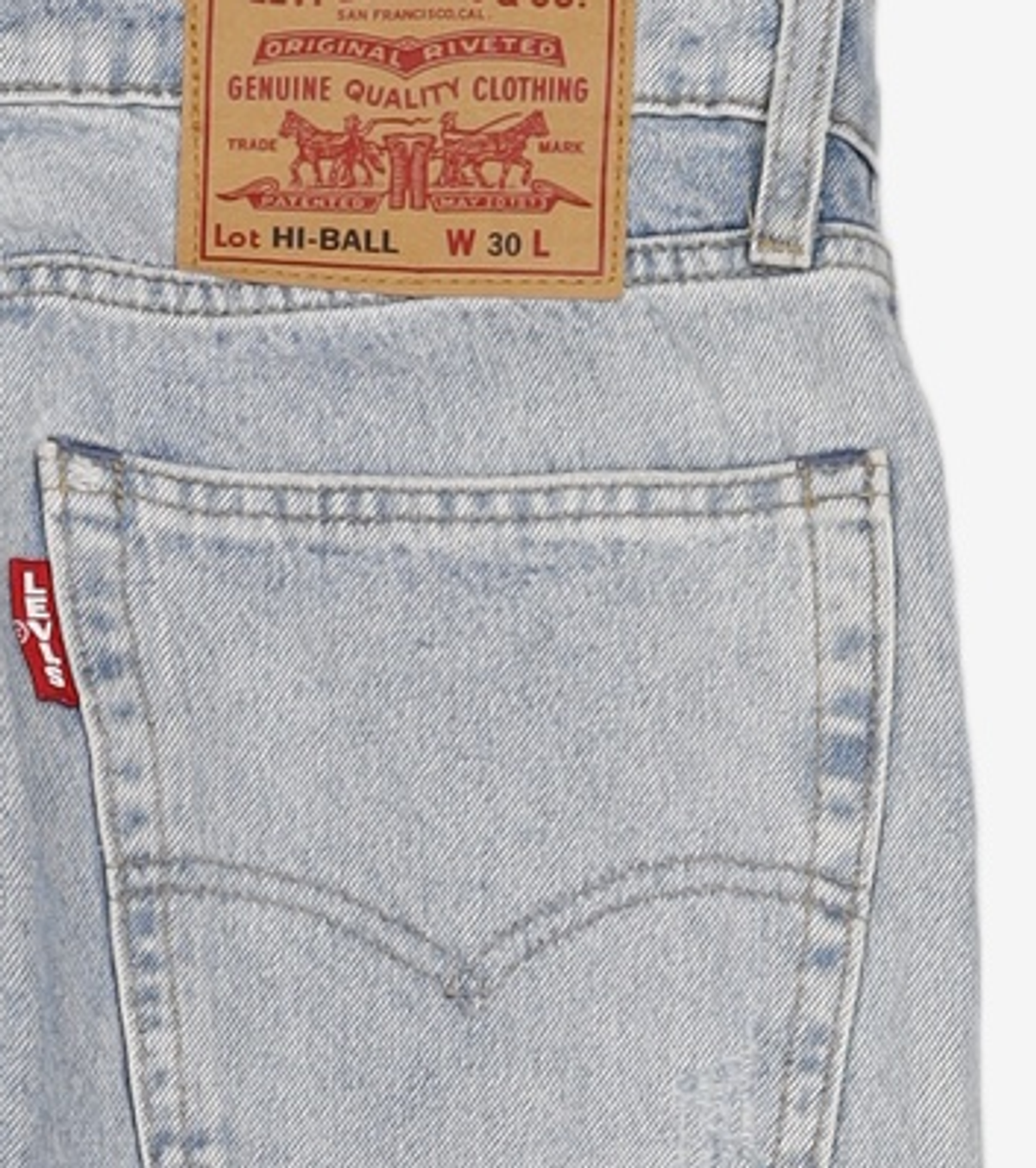 리바이스(LEVI'S) 청/데님 팬츠 76