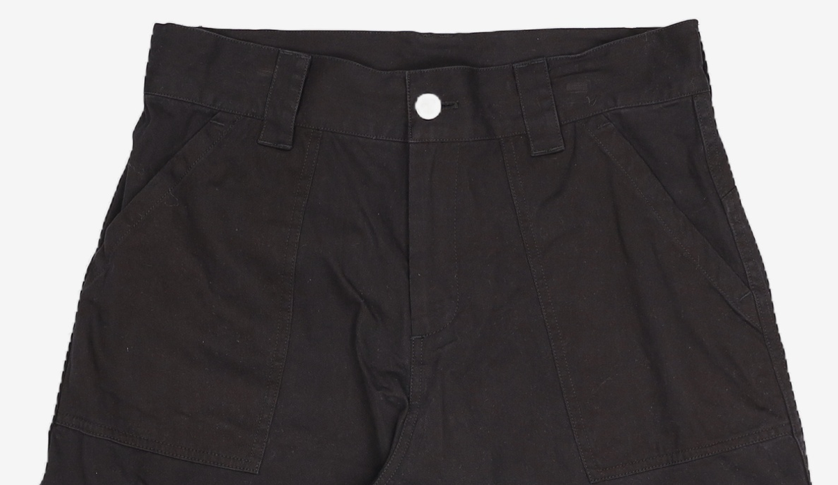 노매뉴얼(NOMANUAL) B.W HALF PANTS - BLACK L