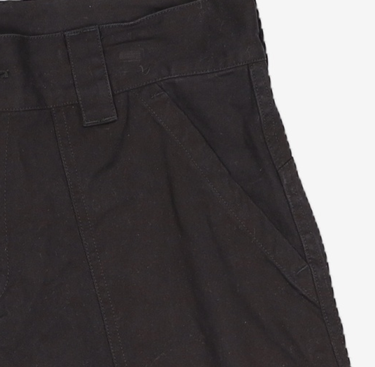 노매뉴얼(NOMANUAL) B.W HALF PANTS - BLACK L
