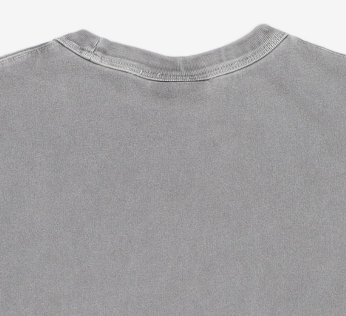 커버낫(COVERNAT) 네온 로고 다잉 티셔츠 Charcoal XS