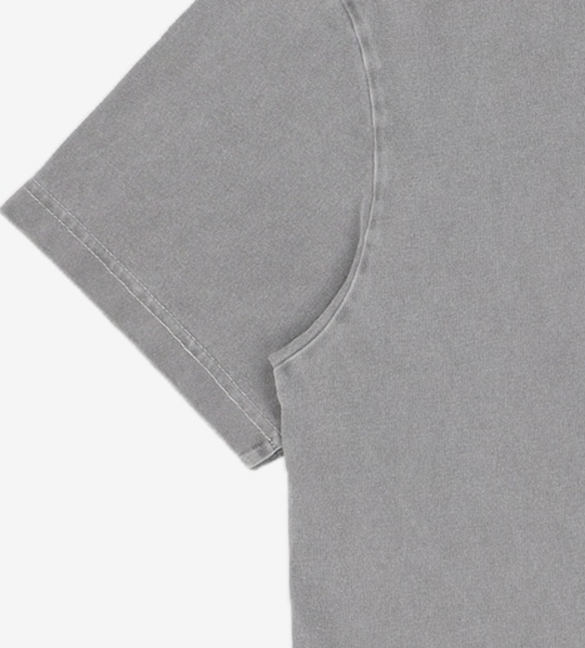 커버낫(COVERNAT) 네온 로고 다잉 티셔츠 Charcoal XS