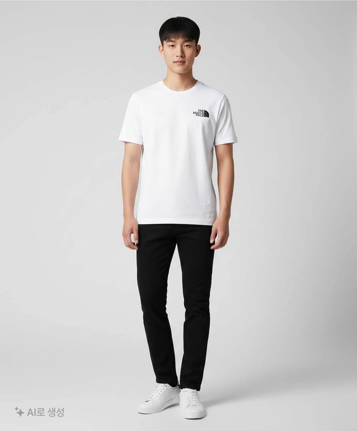 노스페이스(THE NORTH FACE) NT7UQ49B 코튼 베이직 반팔 티셔츠 3 L