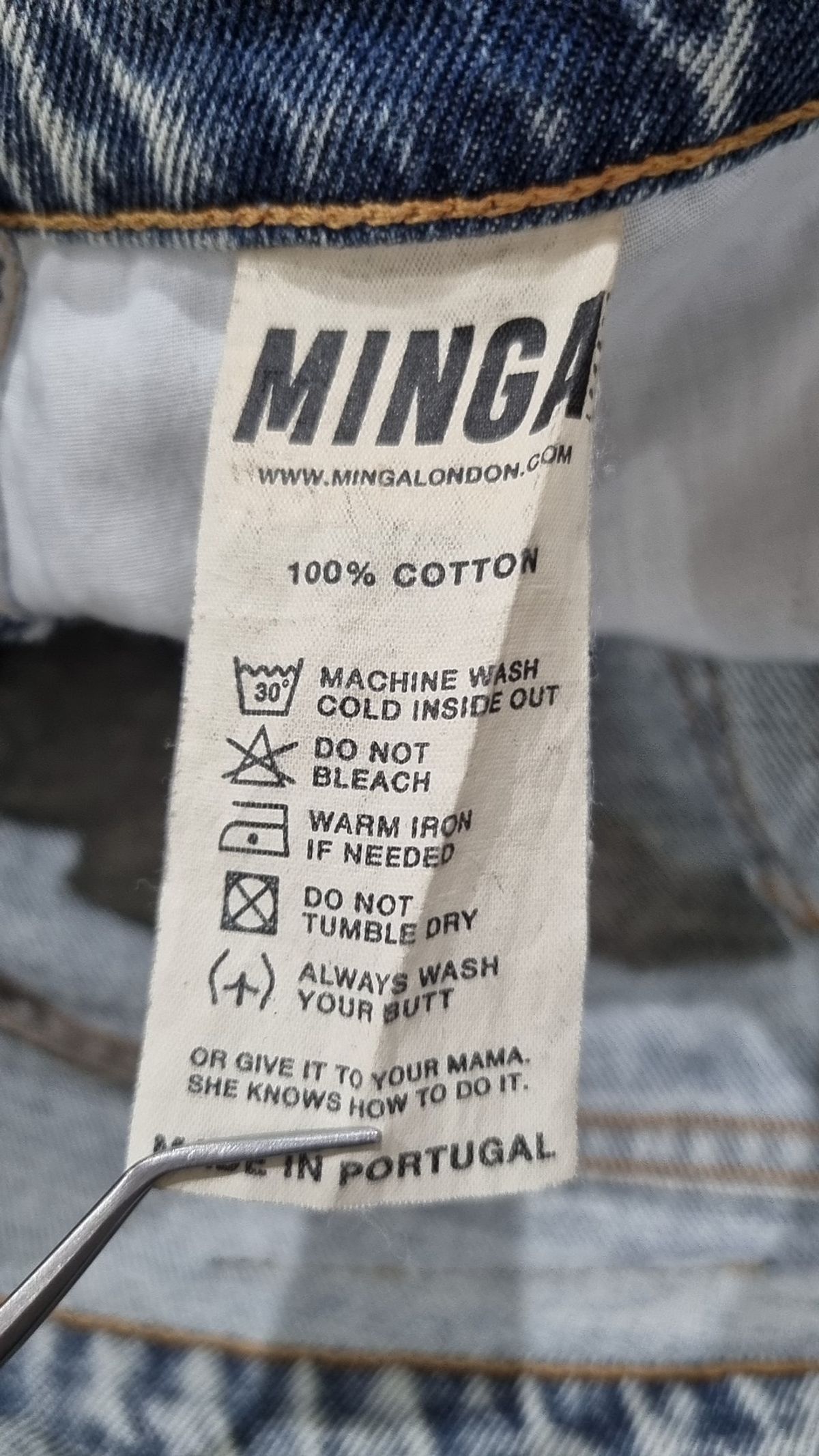 밍가(MINGA) 청/데님 팬츠 28