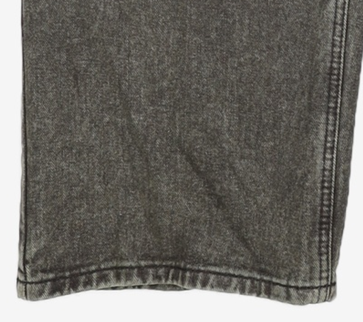 노매뉴얼(NOMANUAL) SEMIWIDE DENIM PANTS - DARK GREEN L