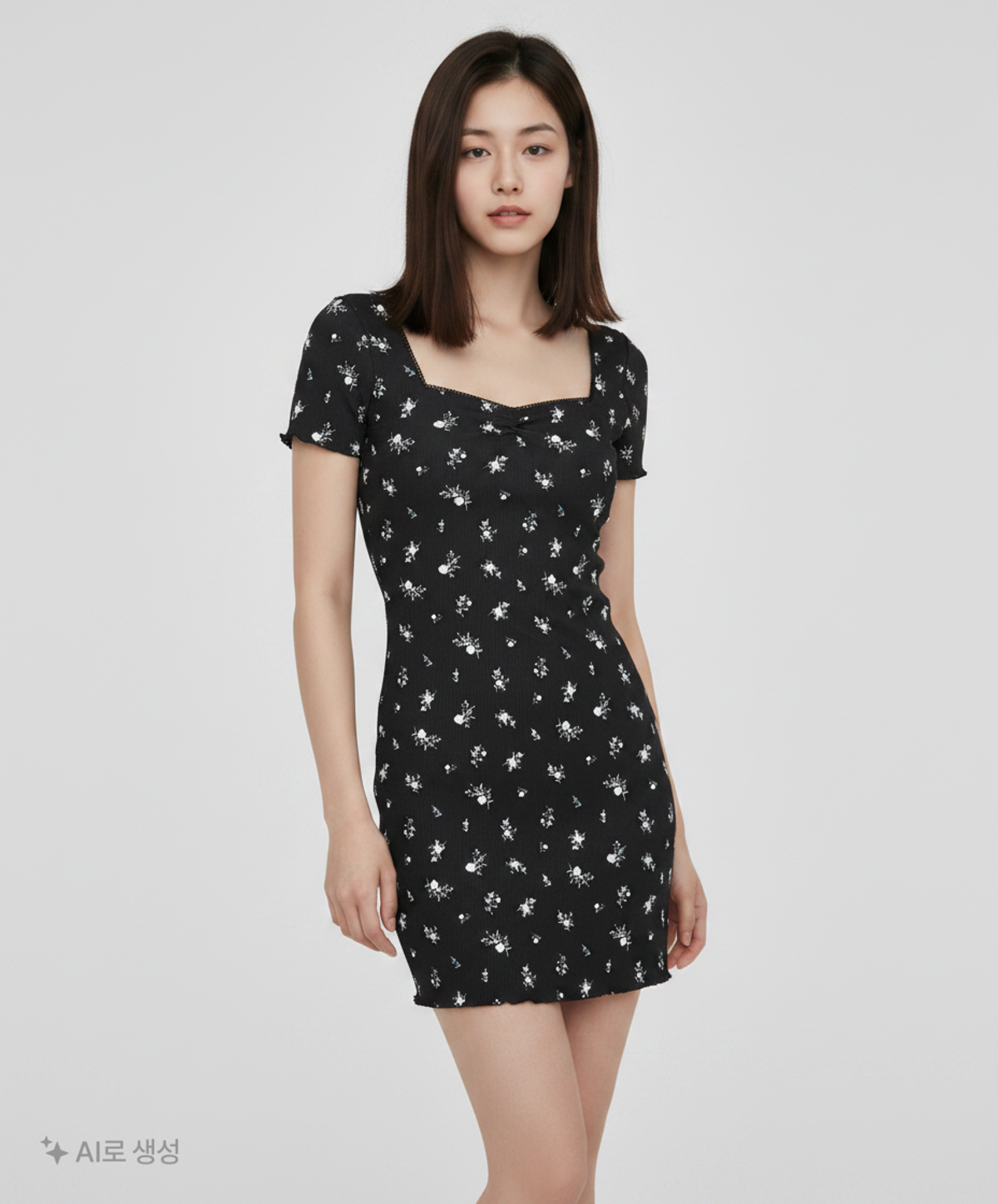 디바이디드에이치앤엠(DIVIDED H&M) 미니 원피스 XS