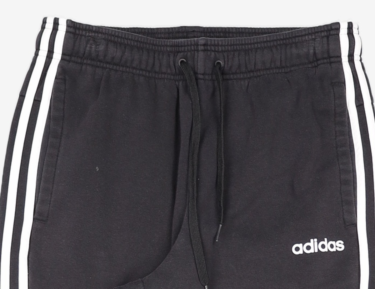 아디다스(ADIDAS) 에센셜 3S T 팬츠 FL - 블랙:화이트 / DQ3093 L