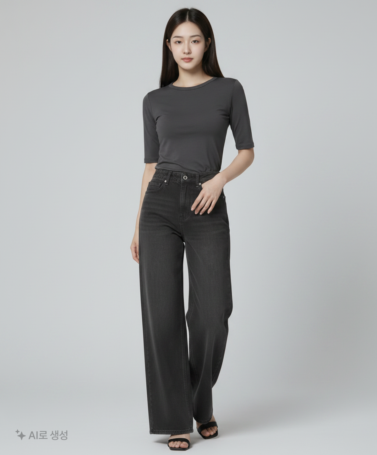 무신사 스탠다드(MUSINSA STANDARD) 청/데님 팬츠 L