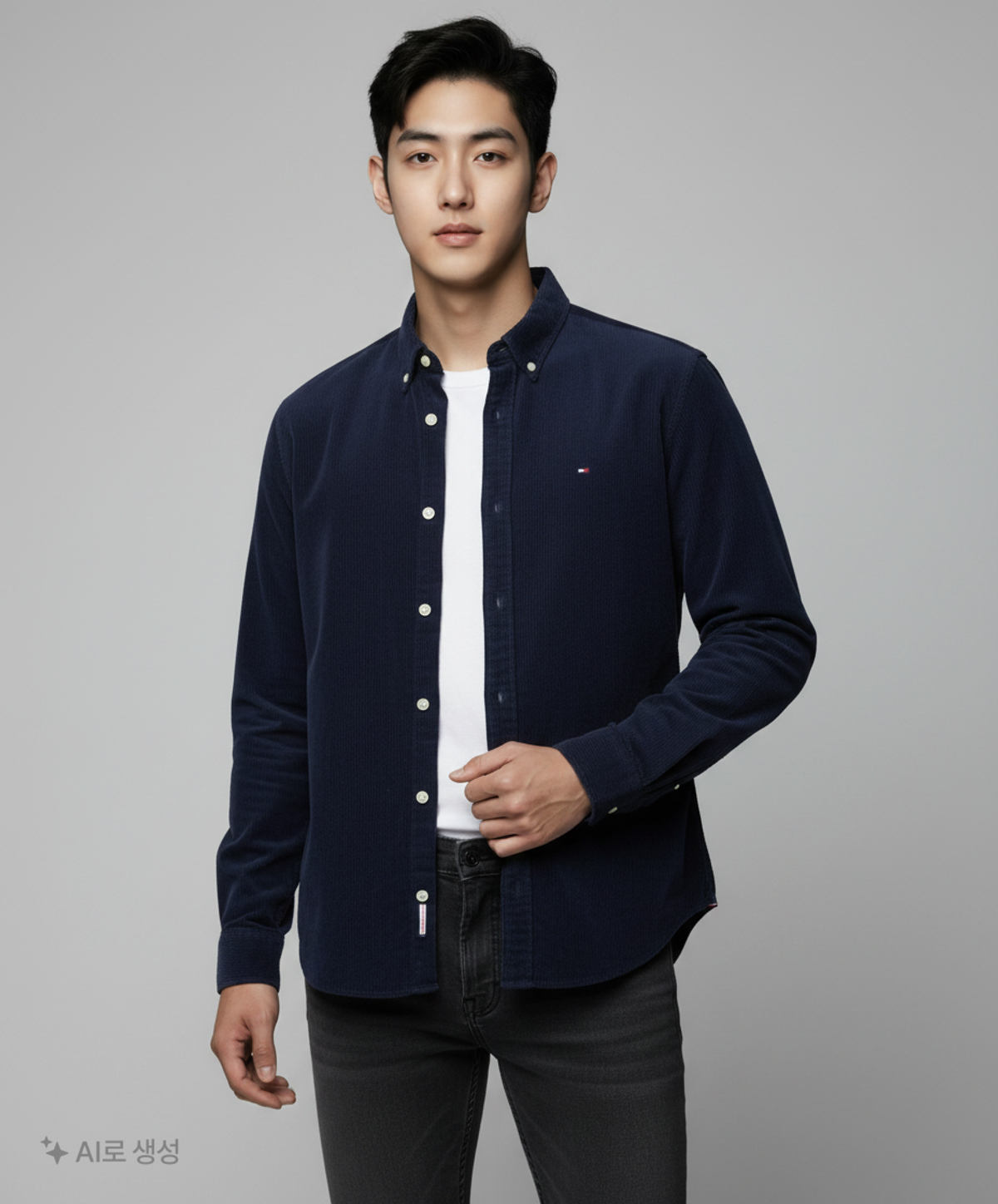 타미힐피거(TOMMY HILFIGER) 캐주얼 셔츠 L