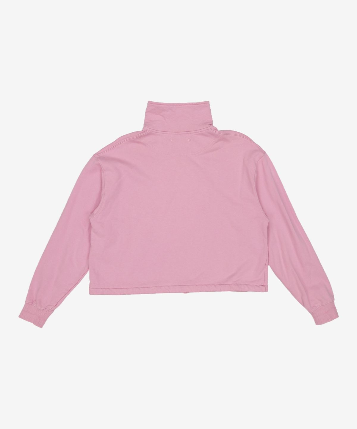 마리떼 프랑소와 저버(MARITHÉ + FRANҪOIS GIRBAUD) W HALF ZIPUP CROP SWEATSHIRT pink M
