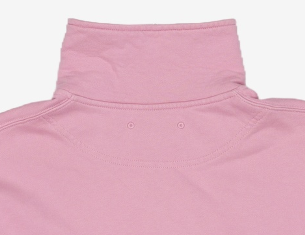 마리떼 프랑소와 저버(MARITHÉ + FRANҪOIS GIRBAUD) W HALF ZIPUP CROP SWEATSHIRT pink M