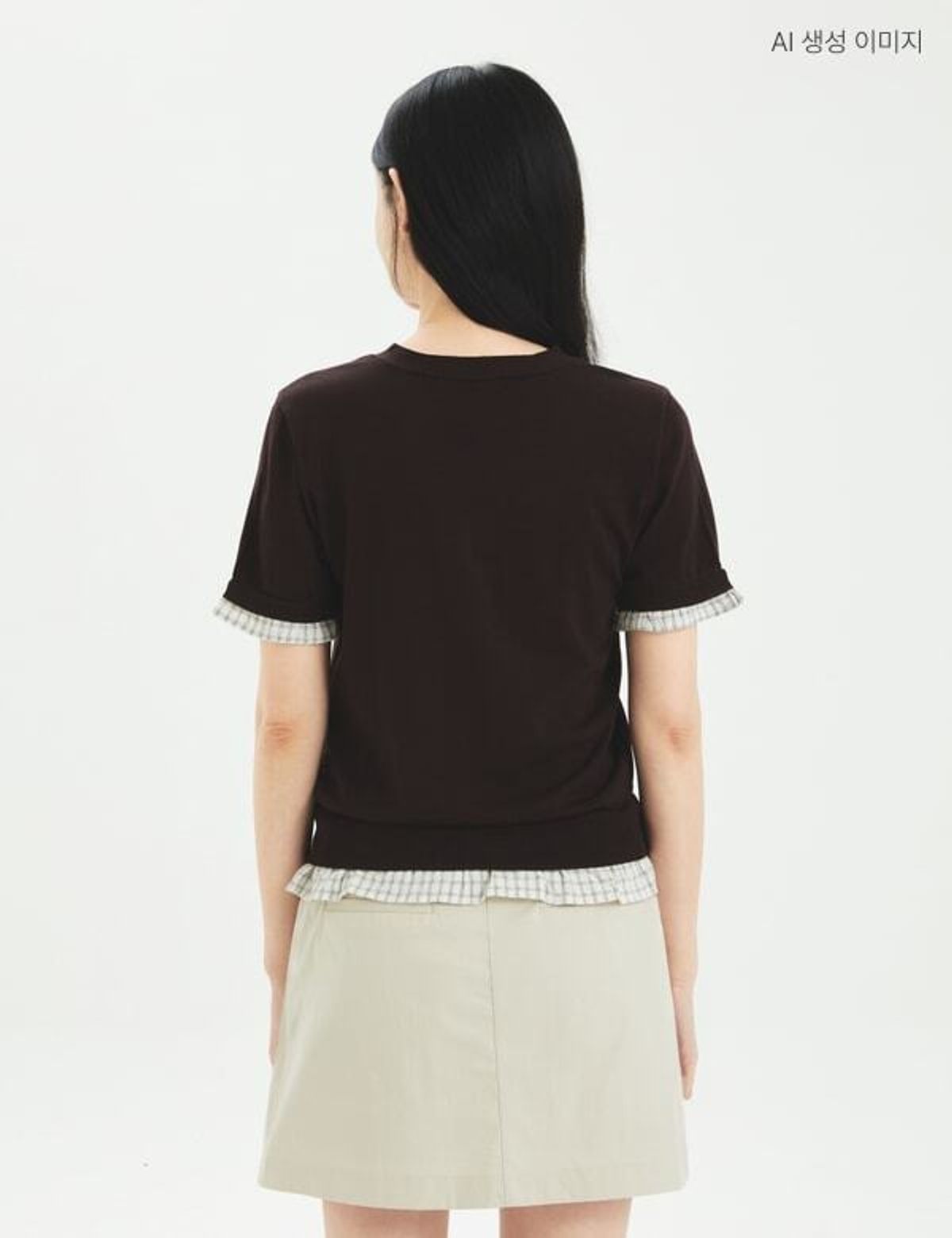 로엠(ROEM) 리본버튼 우븐매칭 가디건 RMCKG38RT1