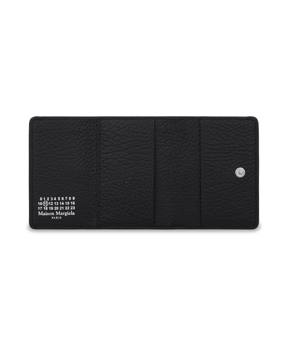 메종 마르지엘라(MAISON MARGIELA) 4 스티치 트리폴드 지갑 - 블랙 / S36UI0416P4455T8013
