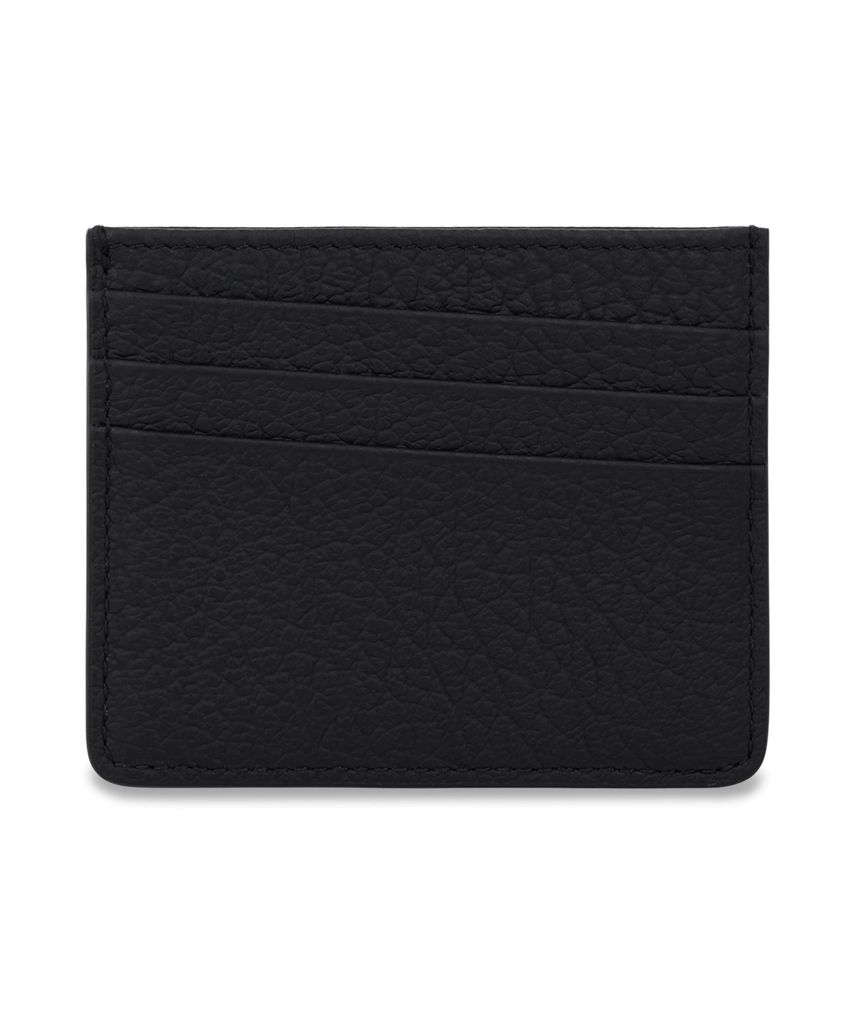 메종 마르지엘라(MAISON MARGIELA) 4 스티치 슬림 6슬롯 카드 홀더 - 블랙 / SA1VX0006P4455T8013