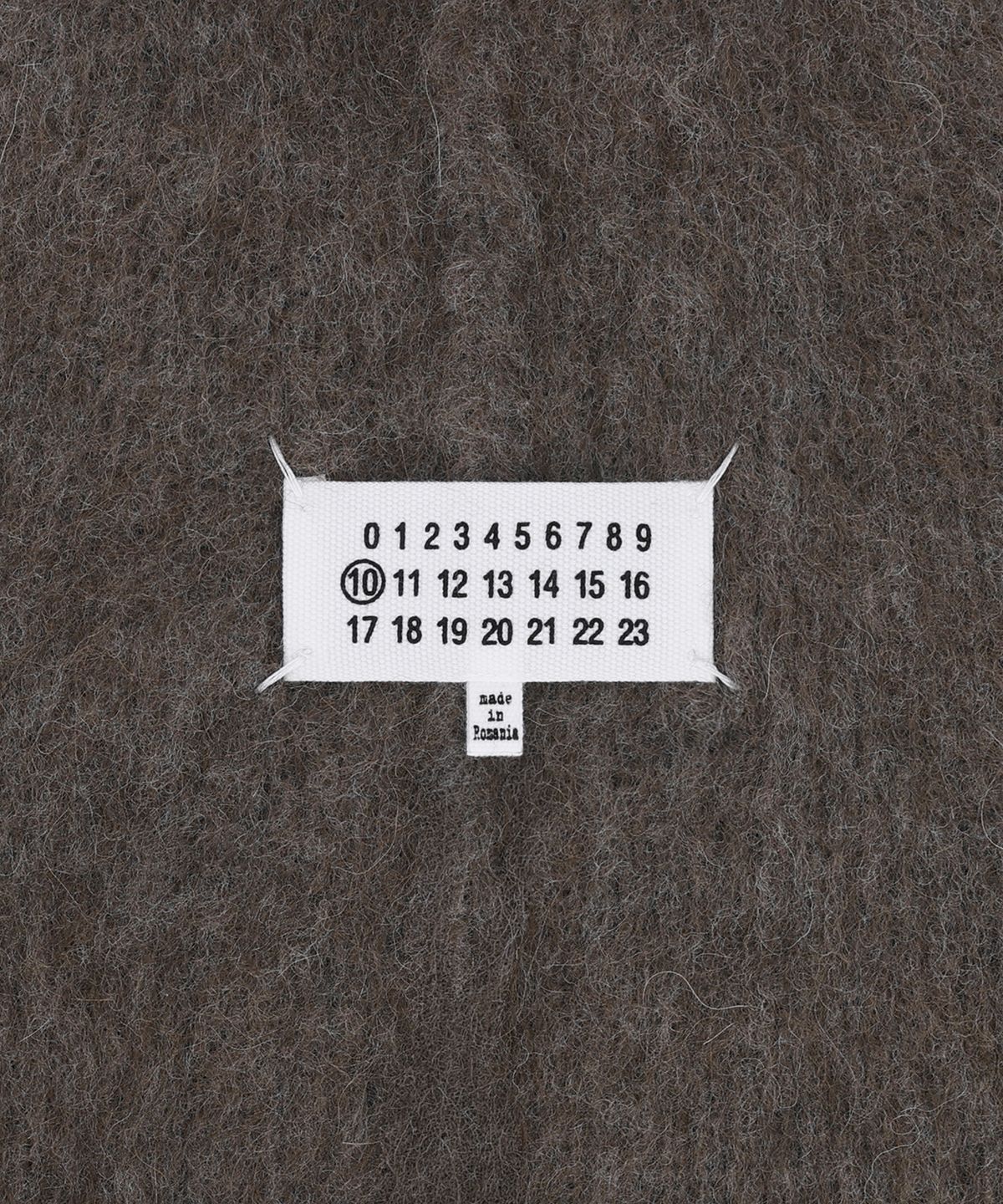 메종 마르지엘라(MAISON MARGIELA) 4 스티치 알파카 울 브러시드 비니 - 브라운 / S50TB0024M13314122M