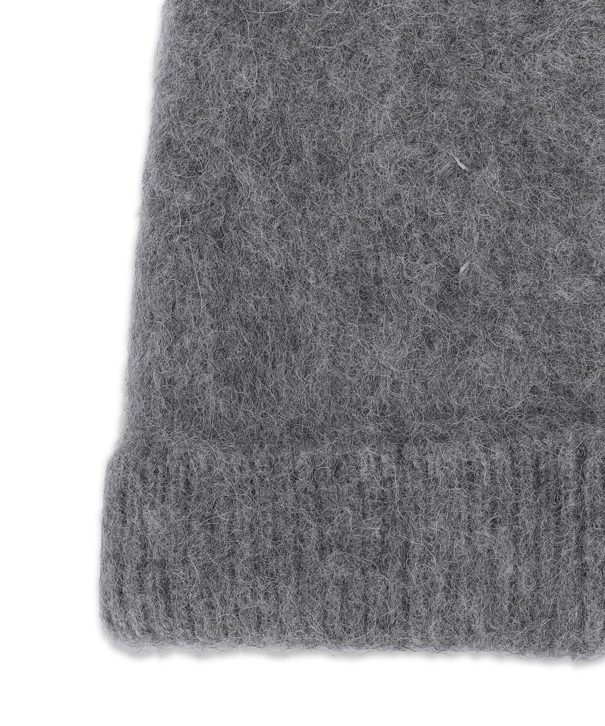 메종 마르지엘라(MAISON MARGIELA) 4 스티치 알파카 울 브러시드 비니 - 그레이 / S50TB0024M13314852M