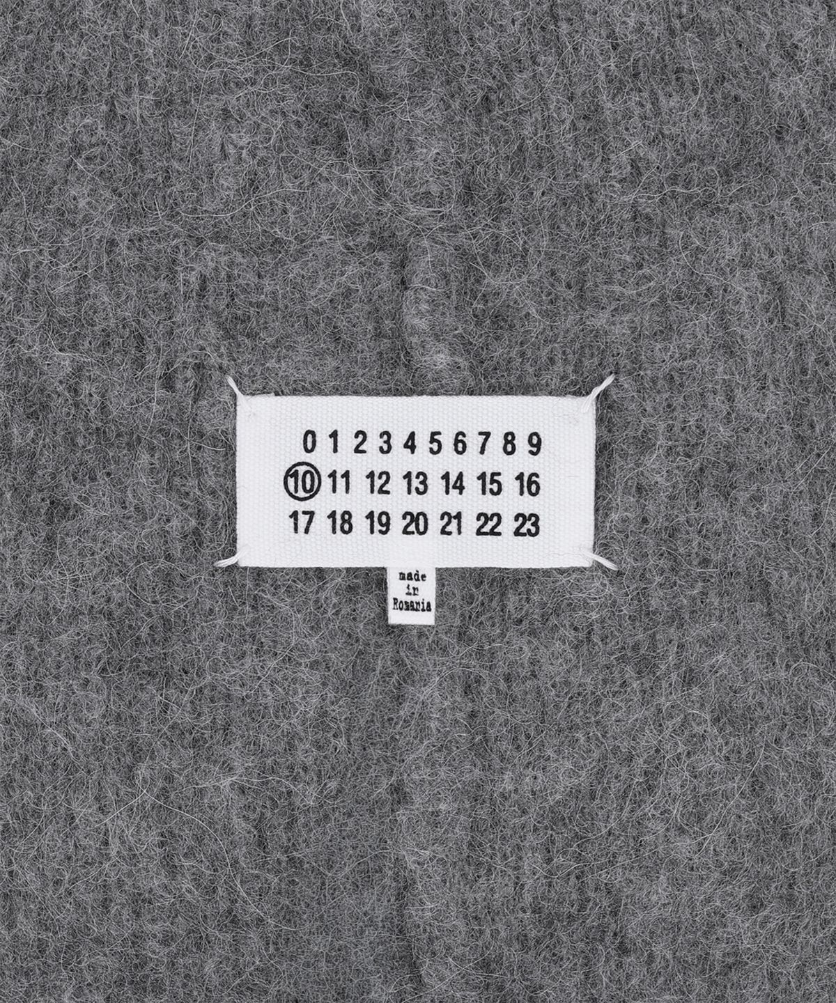 메종 마르지엘라(MAISON MARGIELA) 4 스티치 알파카 울 브러시드 비니 - 그레이 / S50TB0024M13314852M