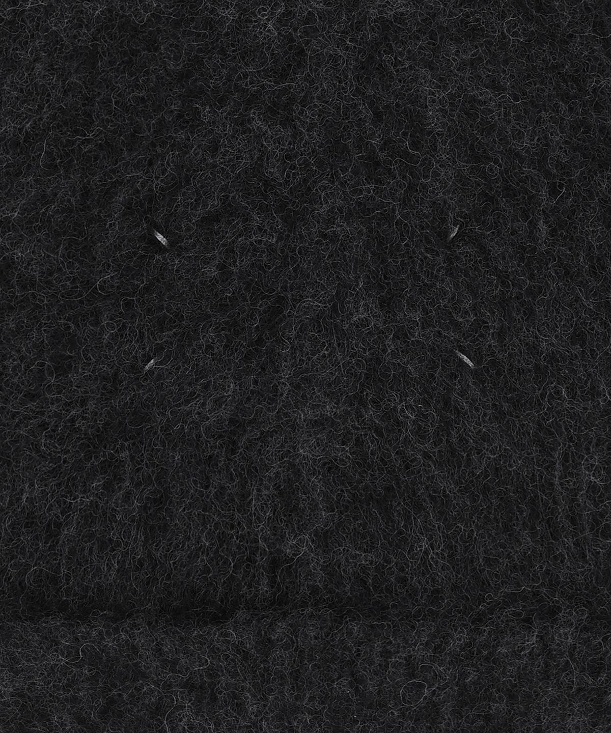 메종 마르지엘라(MAISON MARGIELA) 4 스티치 알파카 울 브러시드 비니 비니 - 차콜 그레이 / S50TB0024M13314855M