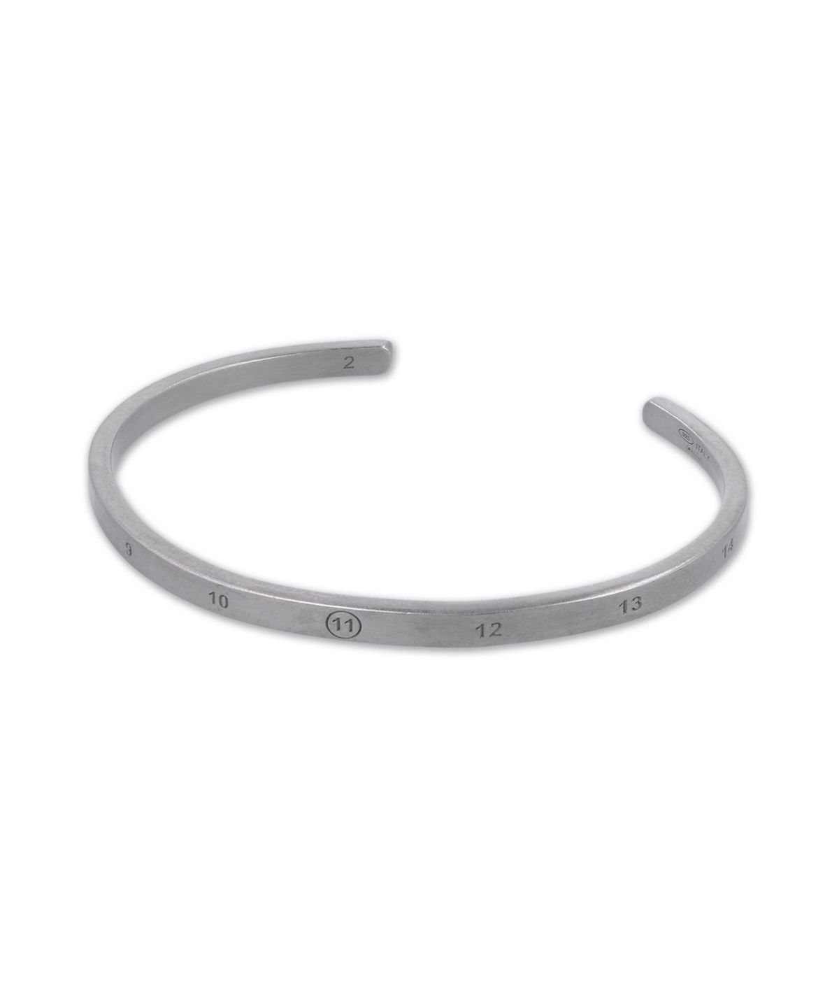 메종 마르지엘라(MAISON MARGIELA) 뉴메리컬 4MM 팔찌 - 실버 / SM1UY0107P9246121