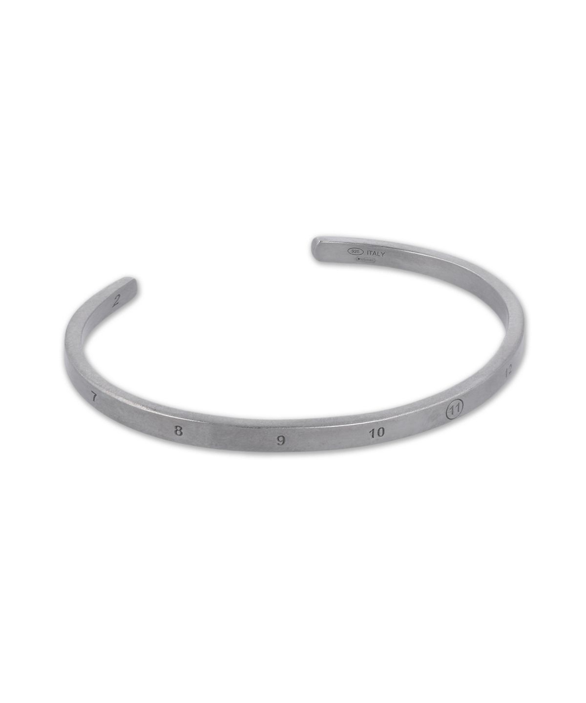 메종 마르지엘라(MAISON MARGIELA) 뉴메리컬 4MM 팔찌 - 실버 / SM1UY0107P9246121