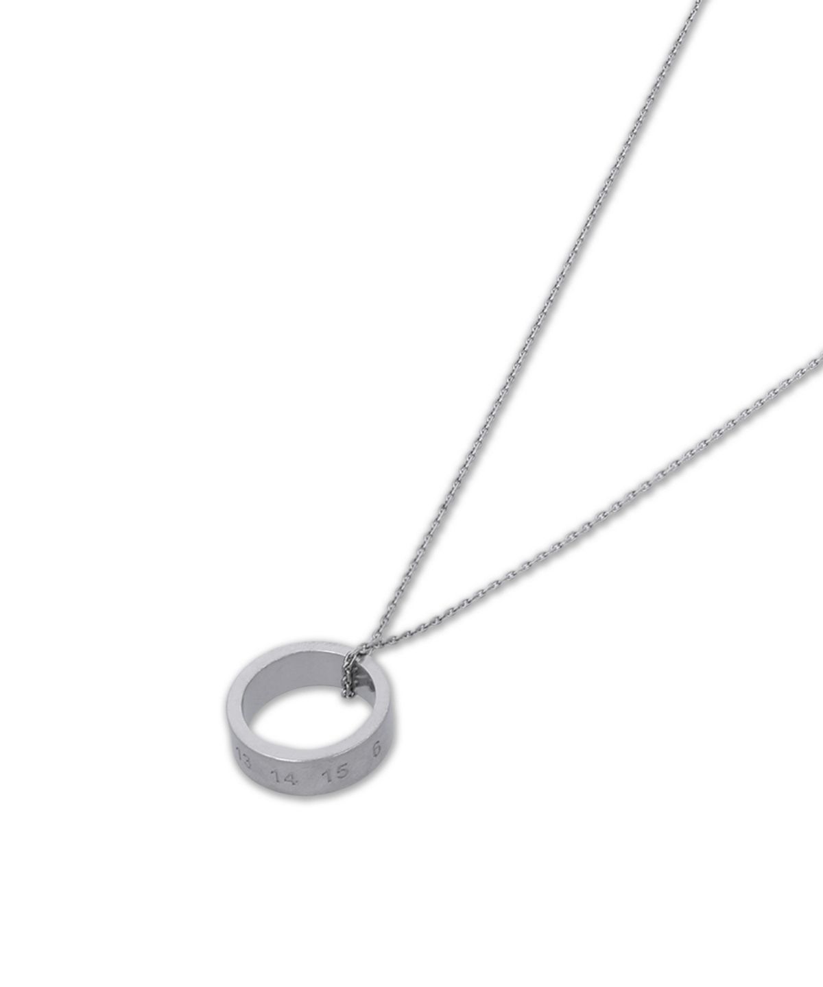 메종 마르지엘라(MAISON MARGIELA) 뉴메리컬 6.5MM 목걸이 - 실버 / SM1UU0067P9246121