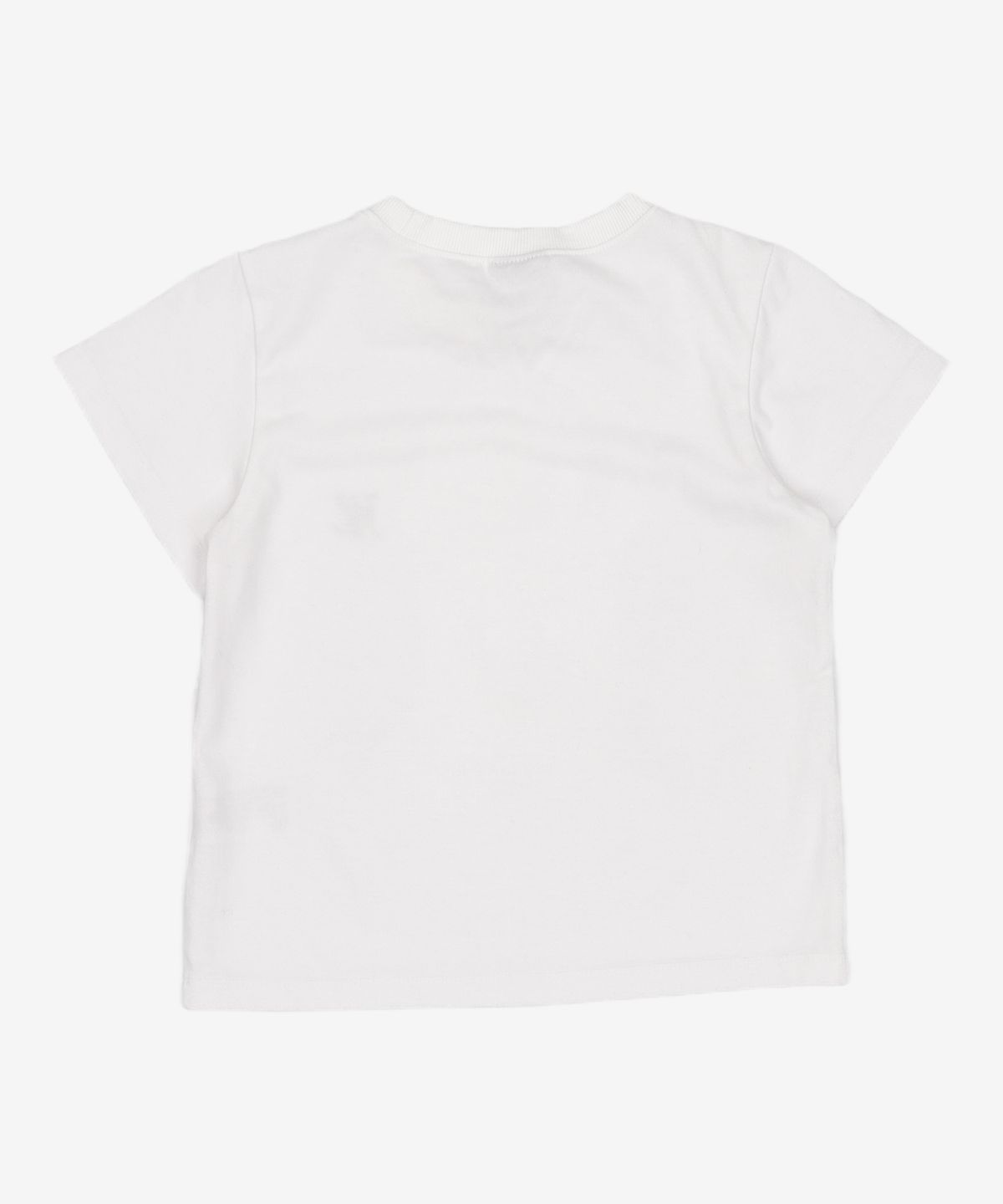 우알롱(WOOALONG) Signature soft slim line T-shirt - WHITE S