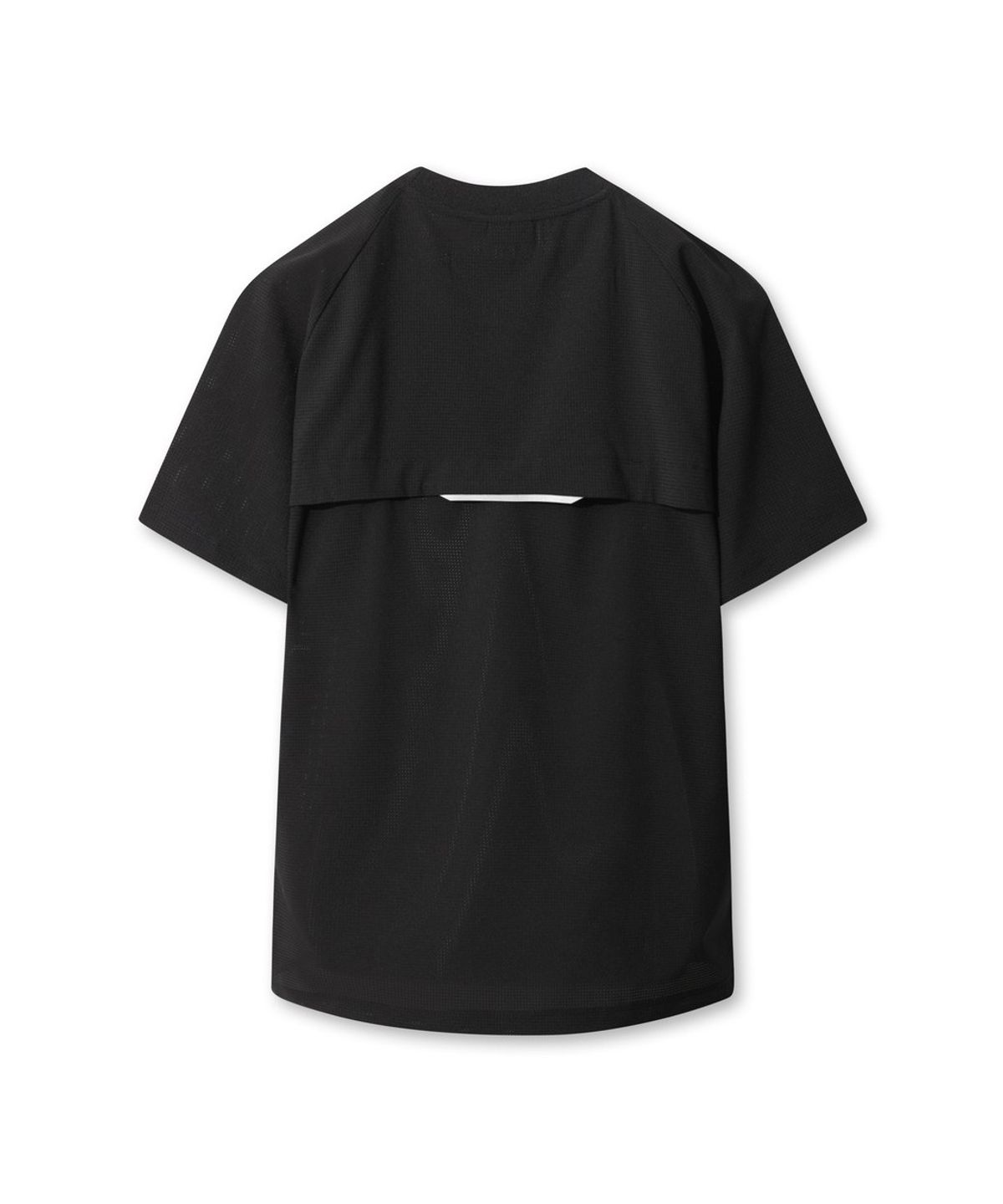 왁(WAAC) PLAYER S EDITION Men Mockneck Air Dot Pullover WMTCM26211BKX