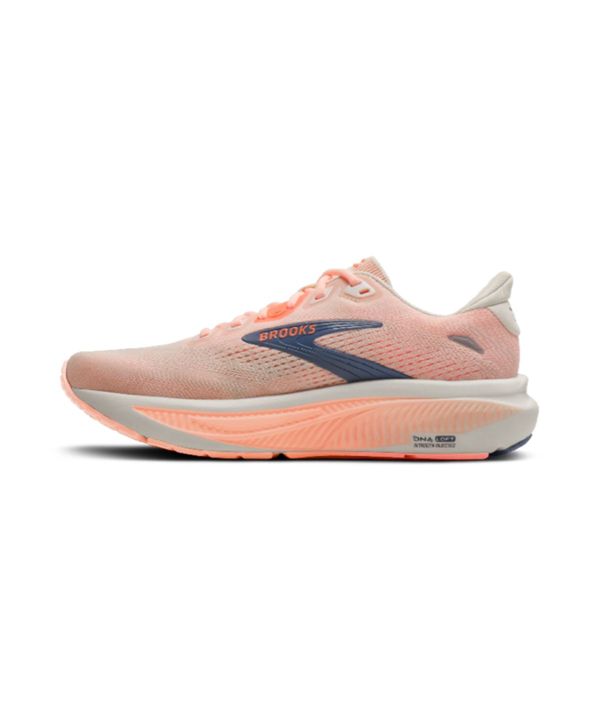 브룩스러닝(BROOKS RUNNING) 여성 고스트 18 와이드 - 스타 화이트 / 1204821D161