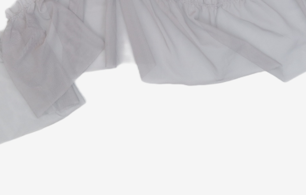 엘씨디씨티엠(LCDC™) MESH FRILL SLEEVELESS TOP OS
