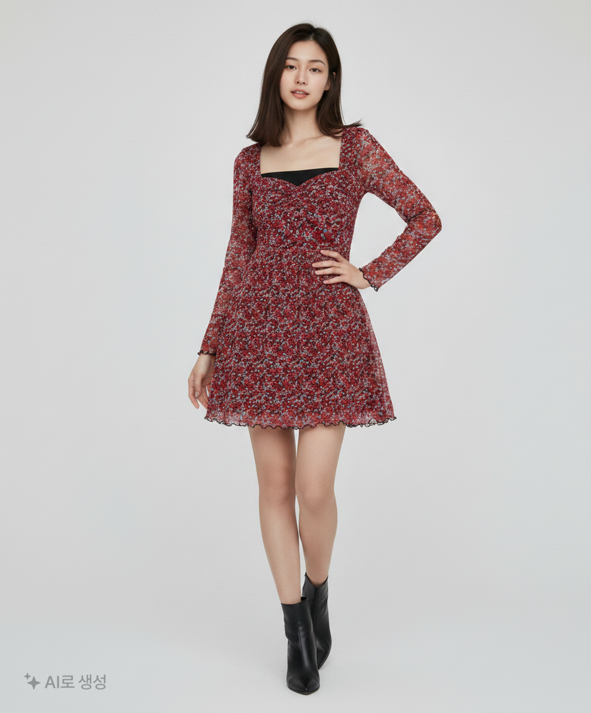 디바이디드에이치앤엠(DIVIDED H&M) 미디 원피스 XS