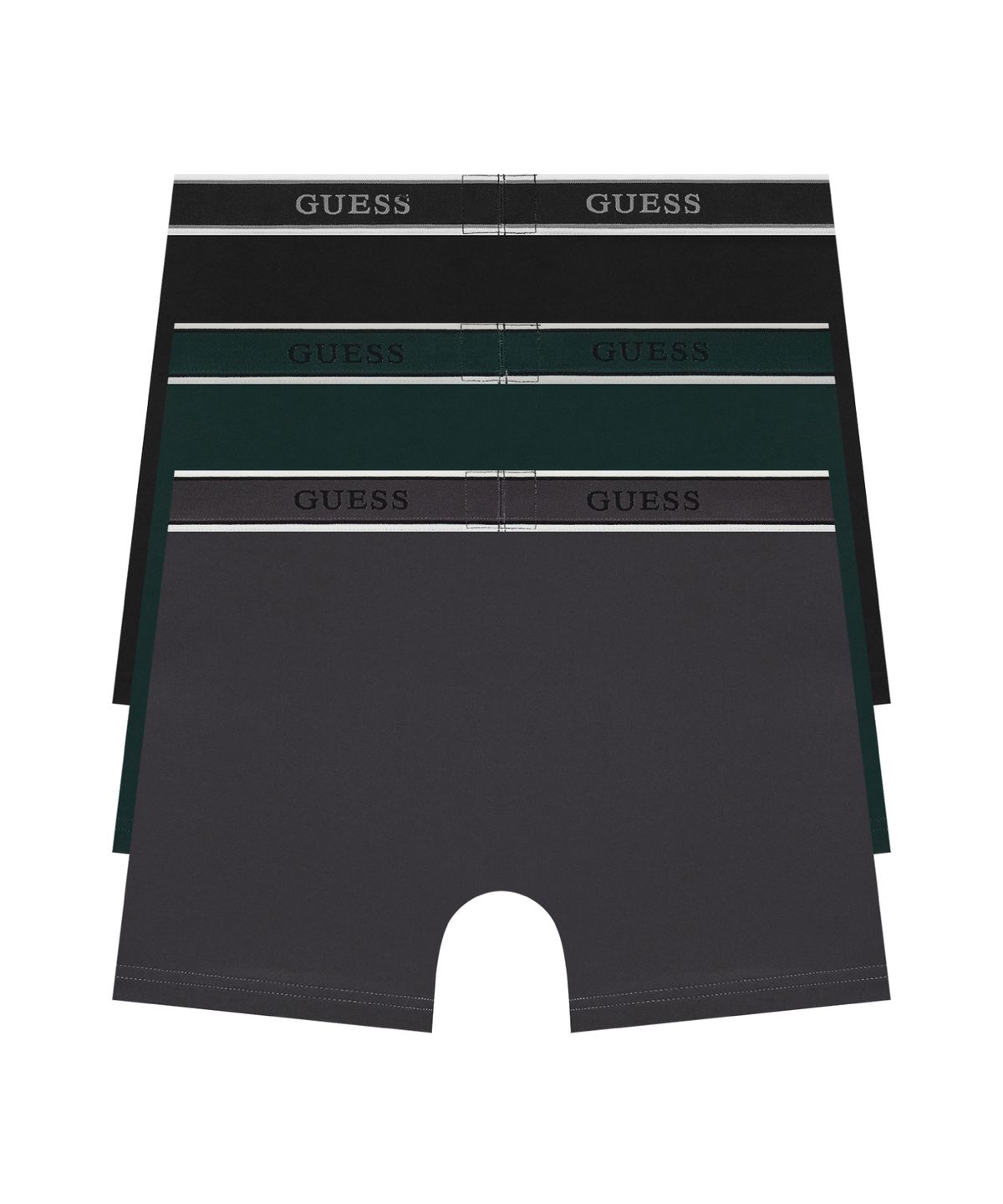게스언더웨어(GUESS UNDERWEAR) 스포티 스트레치 롱드로즈 세트 3PACK
