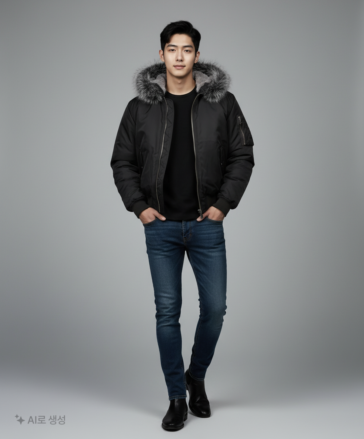 어반스터프(URBANSTOFF) 숏 패딩/숏 헤비 아우터 L
