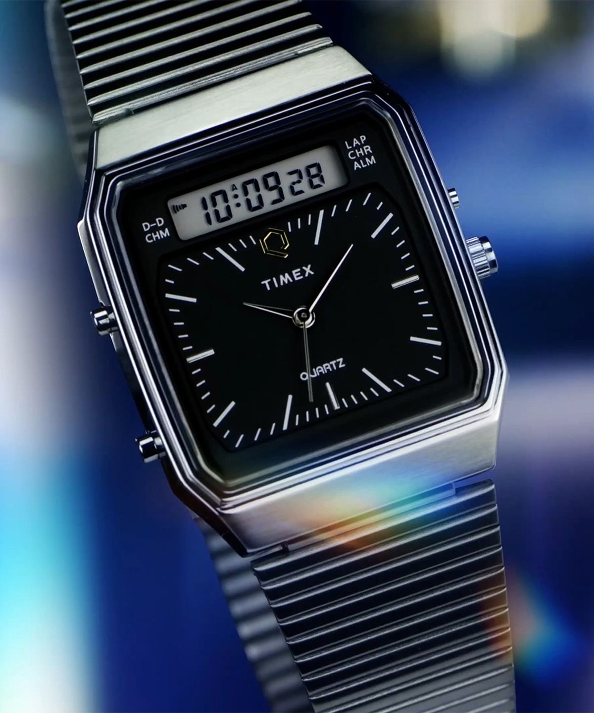 타이맥스(TIMEX) Q TIMEX 아나디지 리이슈 손목시계 33mm