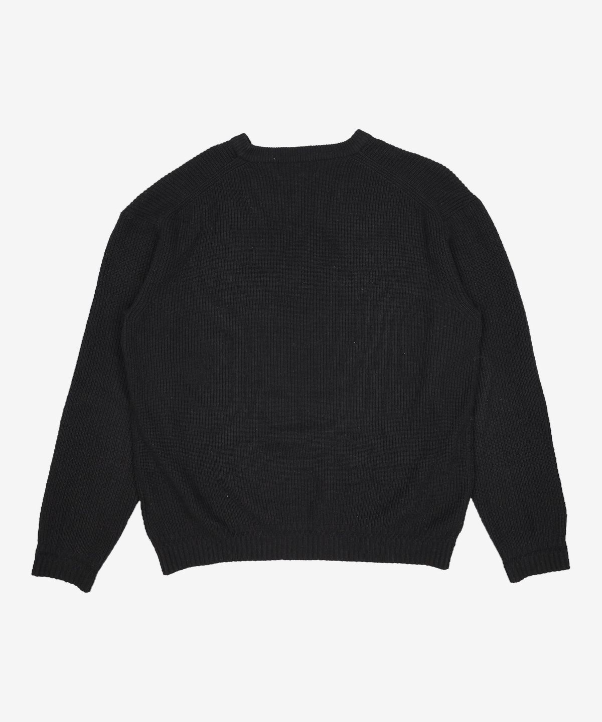 커스텀멜로우(CUSTOMELLOW) [sadsmile] pullover sweater_CQWAW22611BKX 105