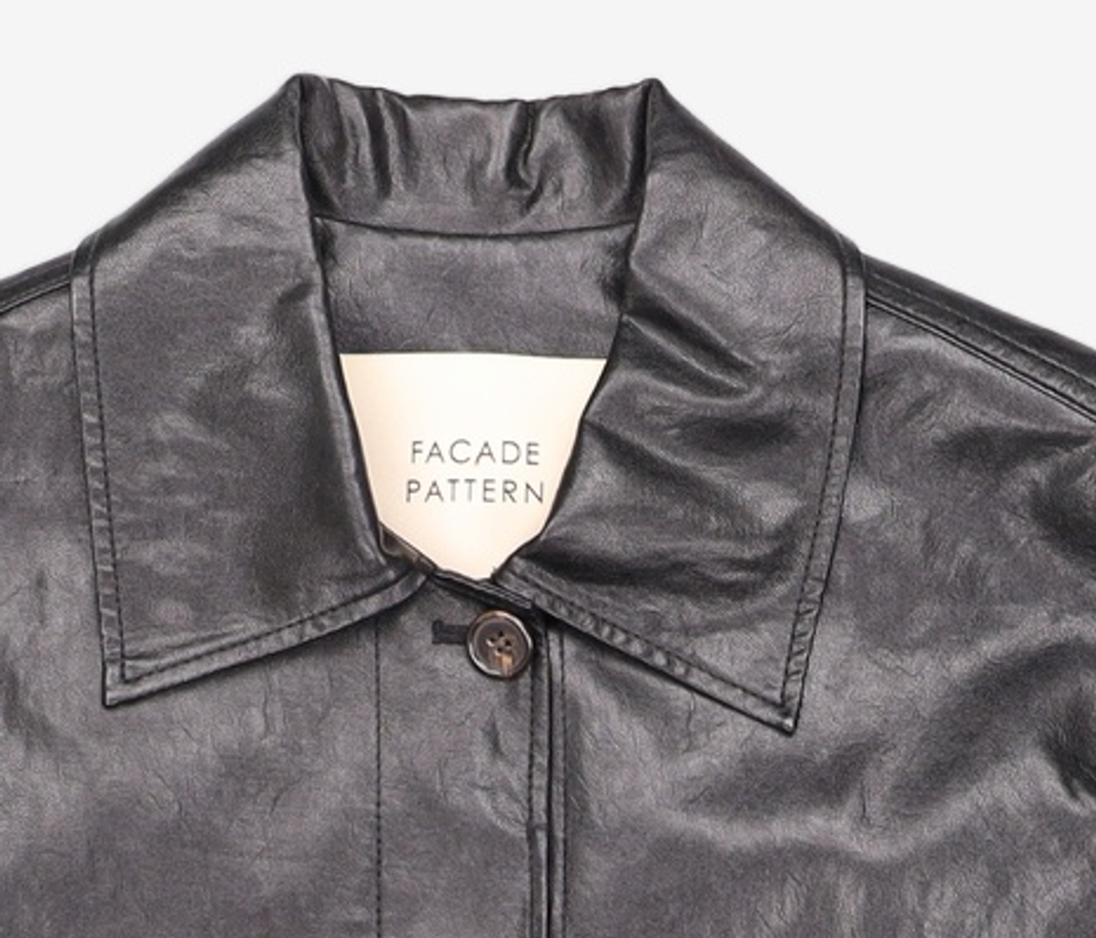 파사드패턴(FACADE PATTERN) 레더/라이더스 재킷 S