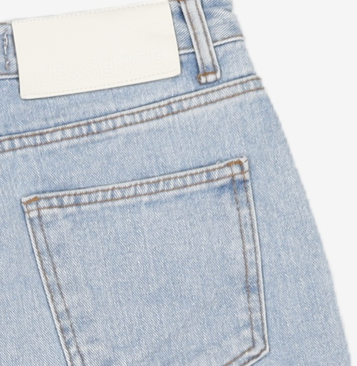 르(LE) light blue denim shorts (blue) S