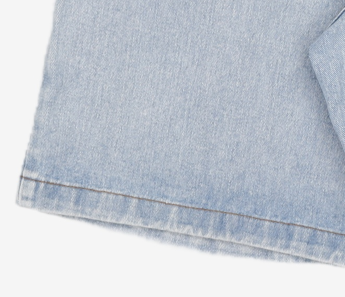 르(LE) light blue denim shorts (blue) S