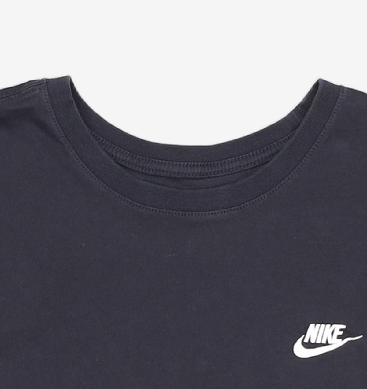 나이키(NIKE) 스포츠웨어 클럽 티셔츠 M - 블랙:화이트 / AR4999-013 110