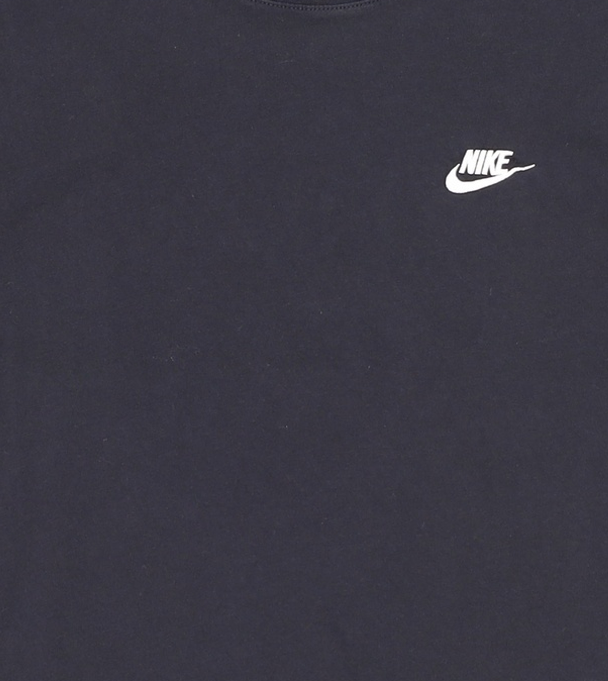 나이키(NIKE) 스포츠웨어 클럽 티셔츠 M - 블랙:화이트 / AR4999-013 110