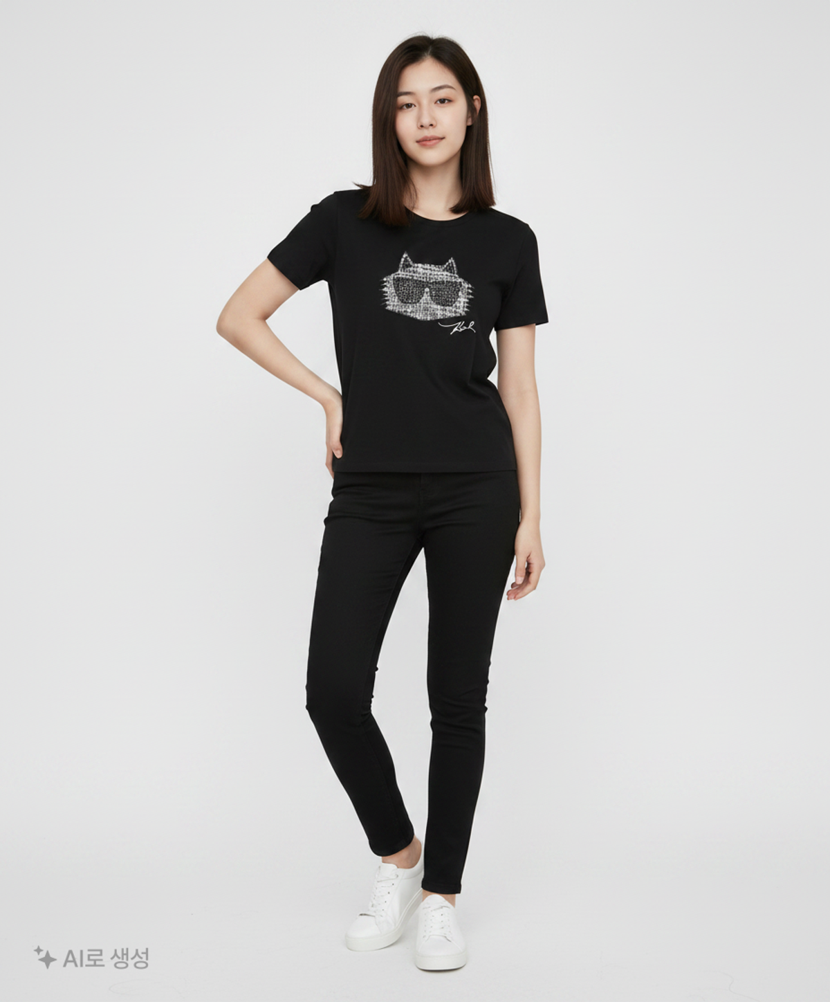 칼 라거펠트(KARL LAGERFELD) 반소매 티셔츠 66