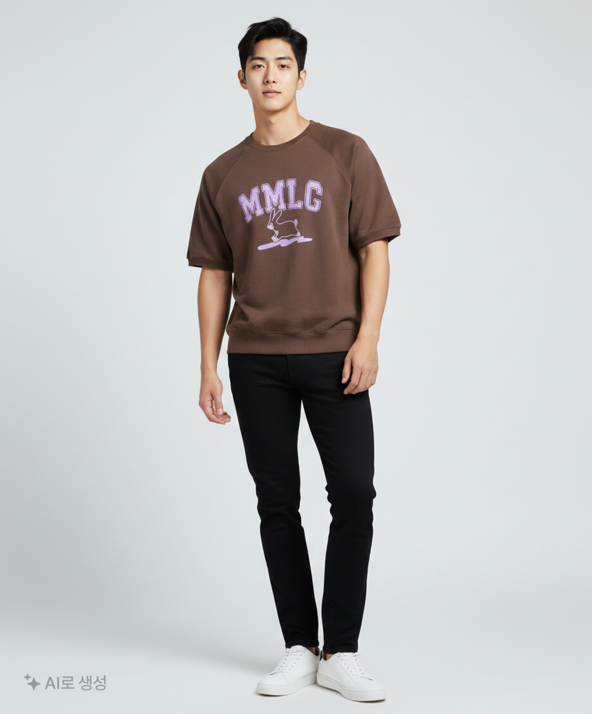 엠엠엘지(MMLG) [Mmlg] RABBIT HF SWEAT (WOODY BROWN) XL