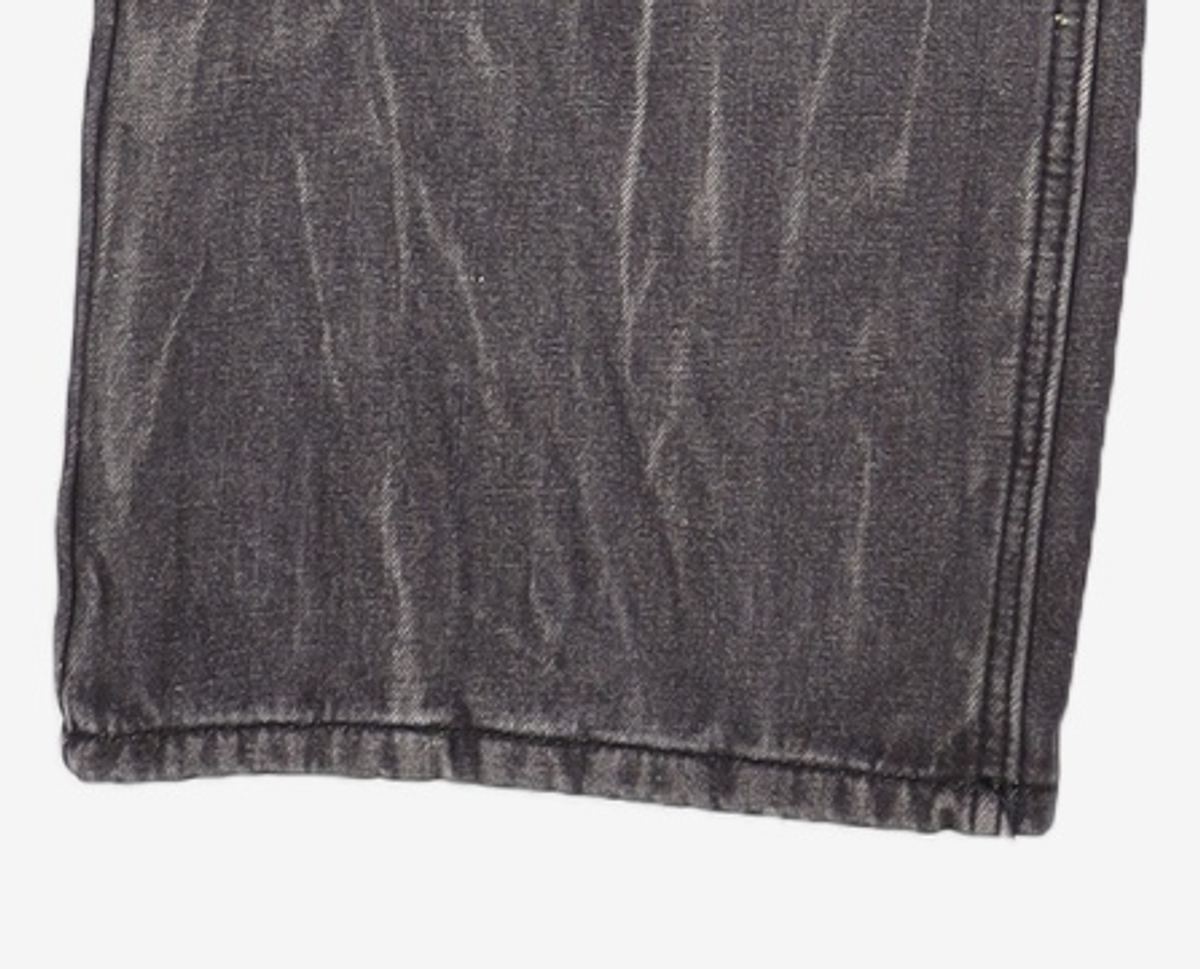 데케트(DECET) Mid Rise Wide Jeans DCPT027BlackCenter 32