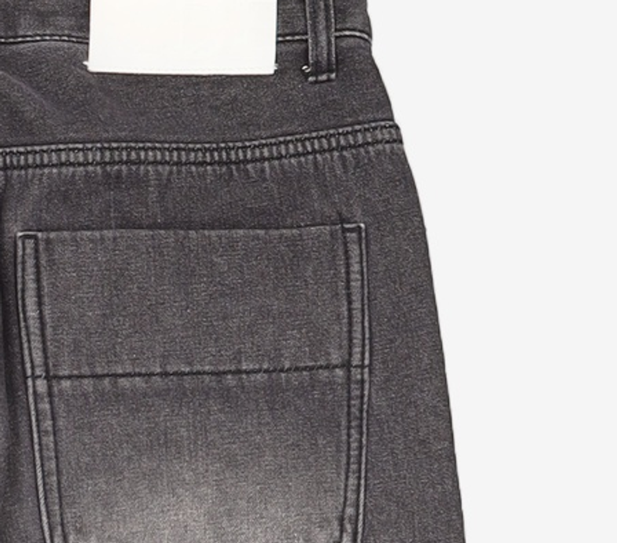 데케트(DECET) Mid Rise Wide Jeans DCPT027BlackCenter 32