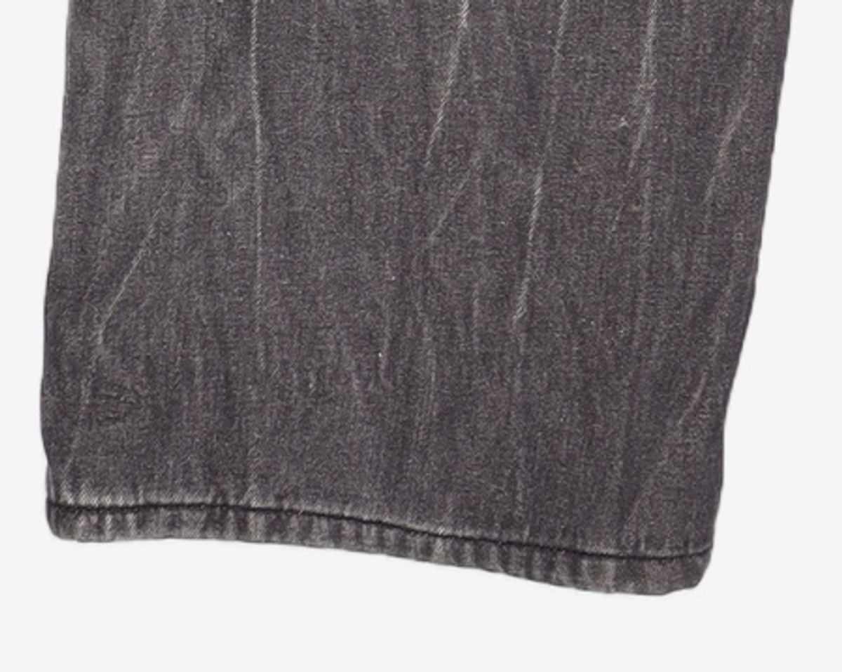 데케트(DECET) Mid Rise Wide Jeans DCPT027BlackCenter 32